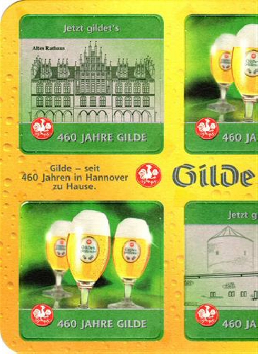 hannover h-ni gilde 460 jahre 4bl (500-bogen mit 6 deckeln)